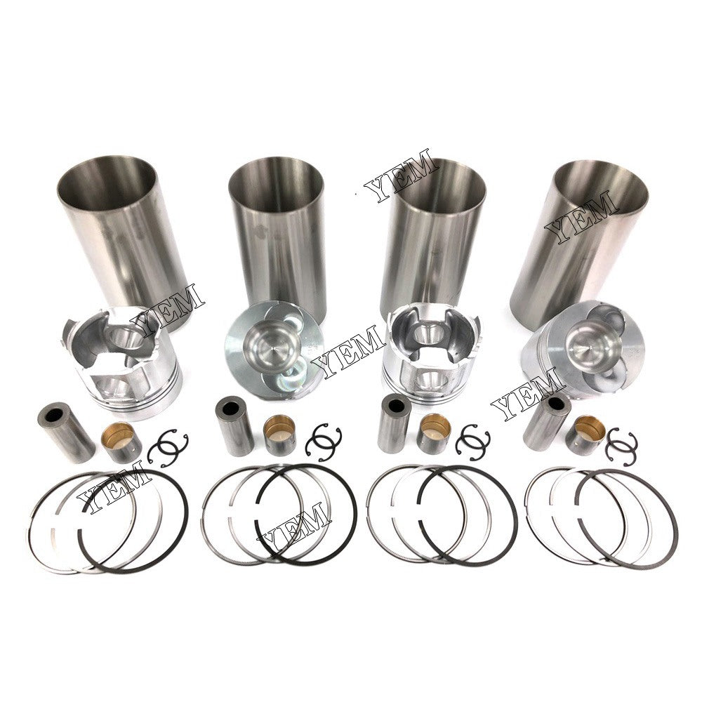 4TN100 Cylinder Liner Kit For Yanmar 4 cylinder diesel engine parts