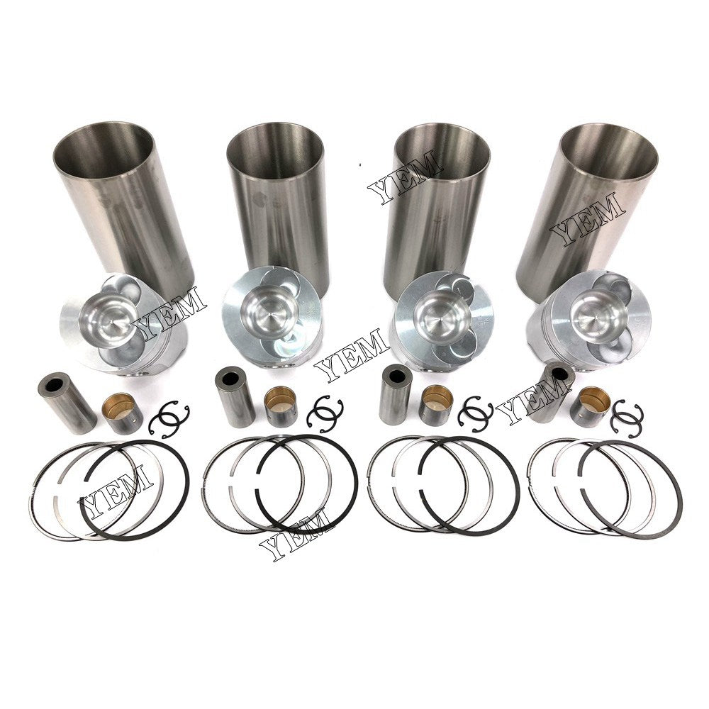 4TN100 Cylinder Liner Kit For Yanmar 4 cylinder diesel engine parts For Yanmar