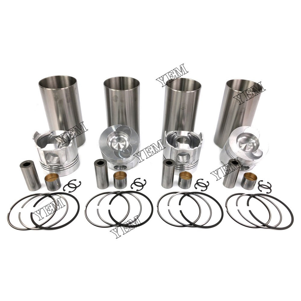 4TN100 Cylinder Liner Kit For Yanmar 4 cylinder diesel engine parts For Yanmar