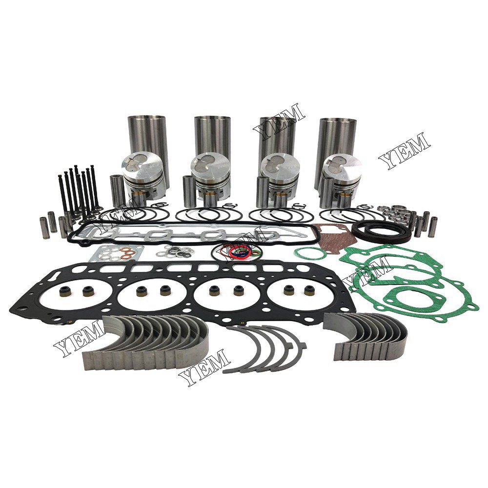 4TNV98 Overhaul Rebuild Kit For Yanmar 4 cylinder diesel engine parts For Yanmar