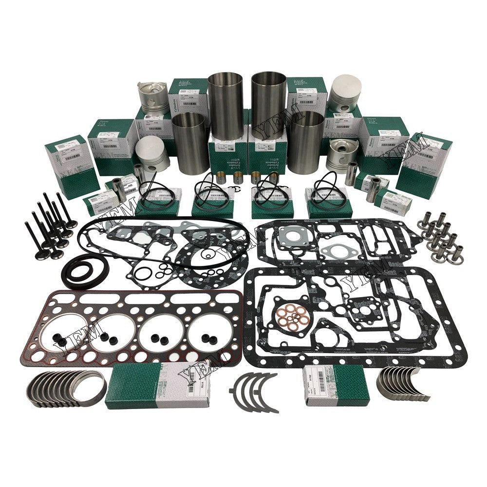 V1702 V1702B Overhaul Rebuild Kit For Kubota 4 cylinder diesel engine parts