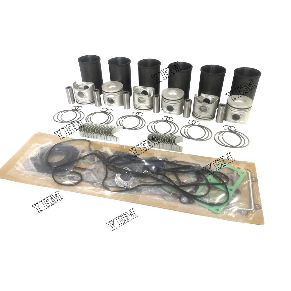 6D16 Overhaul Kit With Gasket Set For Mitsubishi 6 cylinder diesel engine parts For Mitsubishi