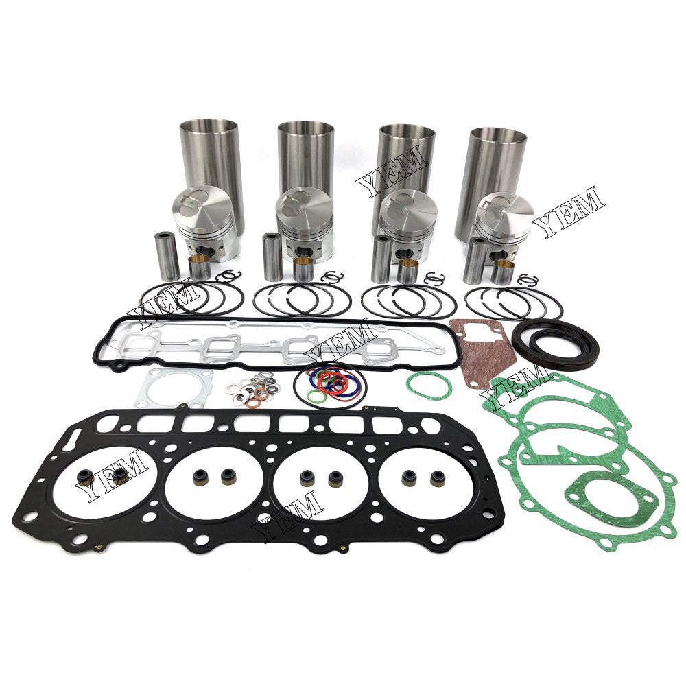 4D94LE Overhaul Kit With Gasket Set For Yanmar 4 cylinder diesel engine parts