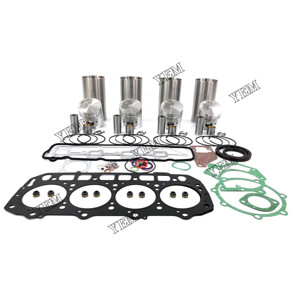 4D94LE Overhaul Kit With Gasket Set For Yanmar 4 cylinder diesel engine parts For Yanmar