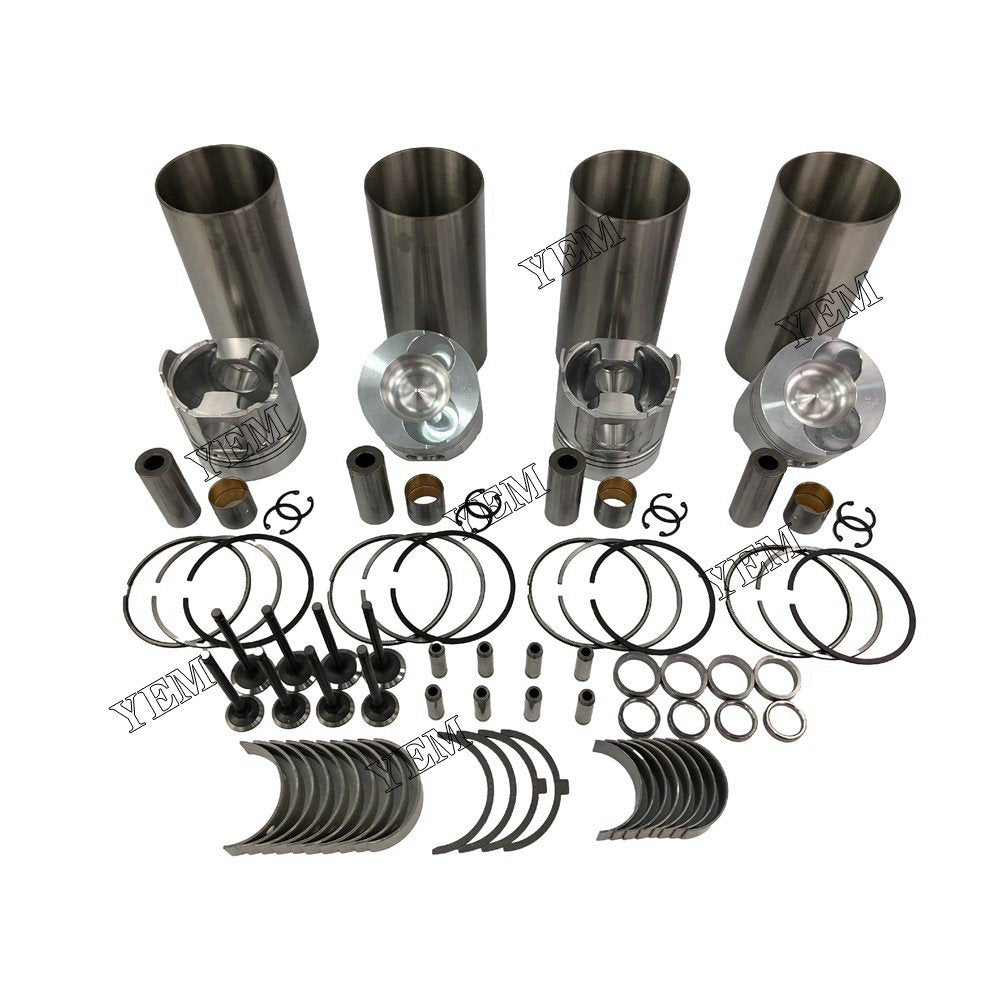 4TN100 Overhaul Rebuild Kit With Bearing Set Valve Train For Yanmar 4 cylinder diesel engine parts For Yanmar