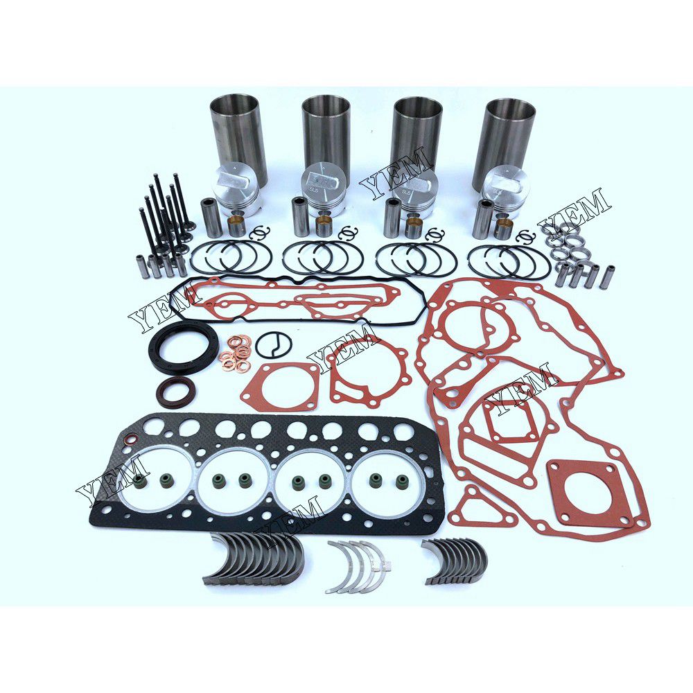 S4L2 Overhaul Rebuild Kit With Gasket Set Bearing-Valve Train For Mitsubishi 4 cylinder diesel engine parts For Mitsubishi