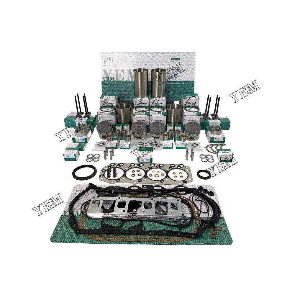 4M40 Overhaul Rebuild Kit With Gasket Set Bearing-Valve Train For Mitsubishi 4 cylinder diesel engine parts