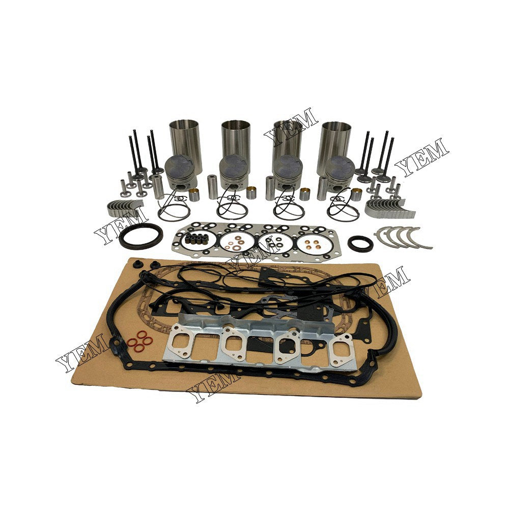 4M40 Overhaul Rebuild Kit With Gasket Set Bearing-Valve Train For Mitsubishi 4 cylinder diesel engine parts For Mitsubishi