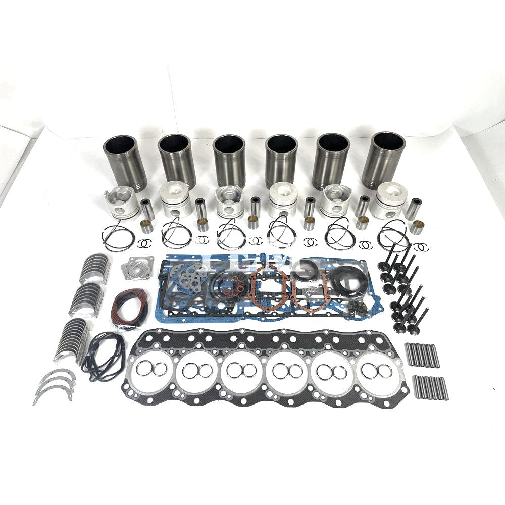 6D15 Overhaul Rebuild Kit With Gasket Set Bearing-Valve Train For Mitsubishi 6 cylinder diesel engine parts