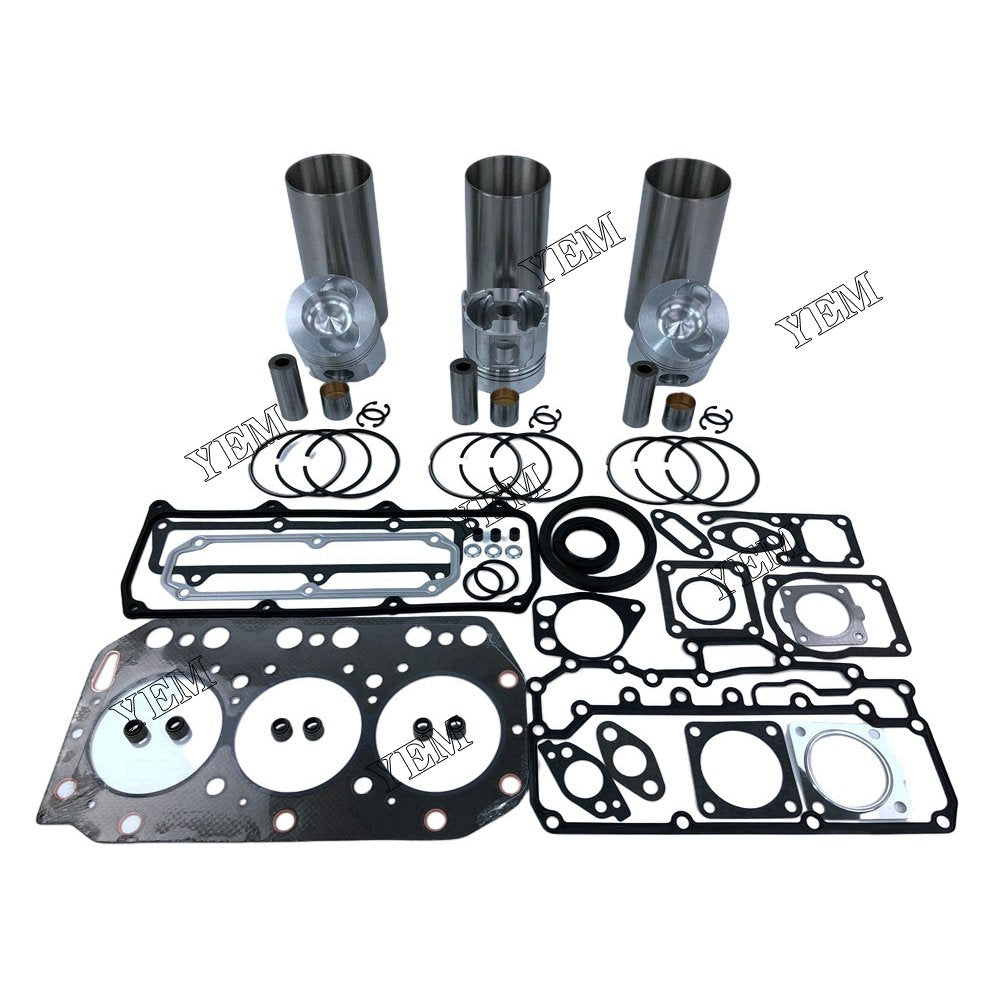 3TN100 Overhaul Kit With Gasket Set For Yanmar 3 cylinder diesel engine parts For Yanmar