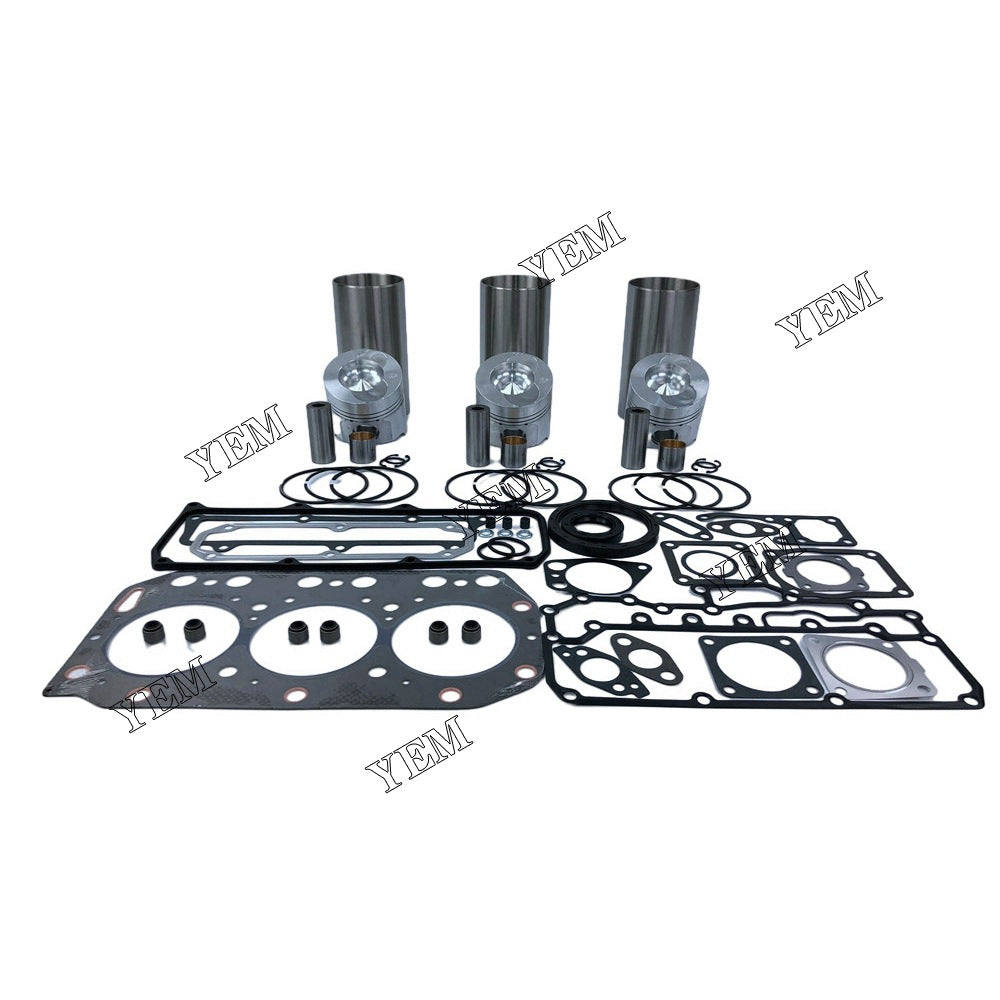 3TN100 Overhaul Kit With Gasket Set For Yanmar 3 cylinder diesel engine parts For Yanmar