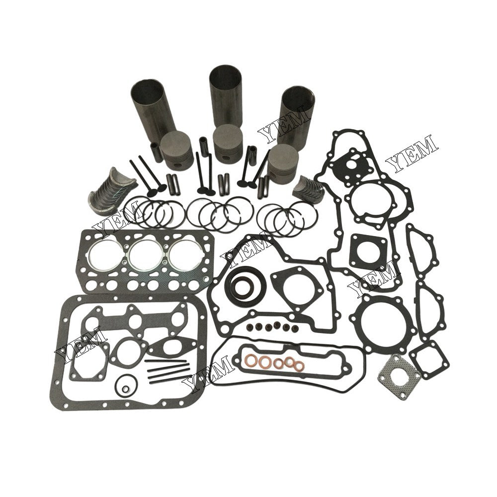 K3C Overhaul Rebuild Kit For Mitsubishi 3 cylinder diesel engine parts For Mitsubishi