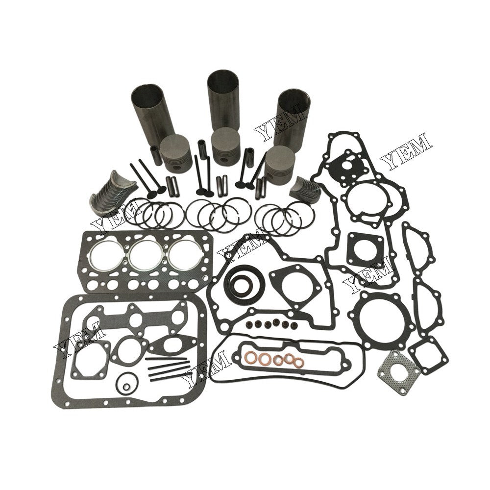 K3C Overhaul Rebuild Kit For Mitsubishi 3 cylinder diesel engine parts For Mitsubishi