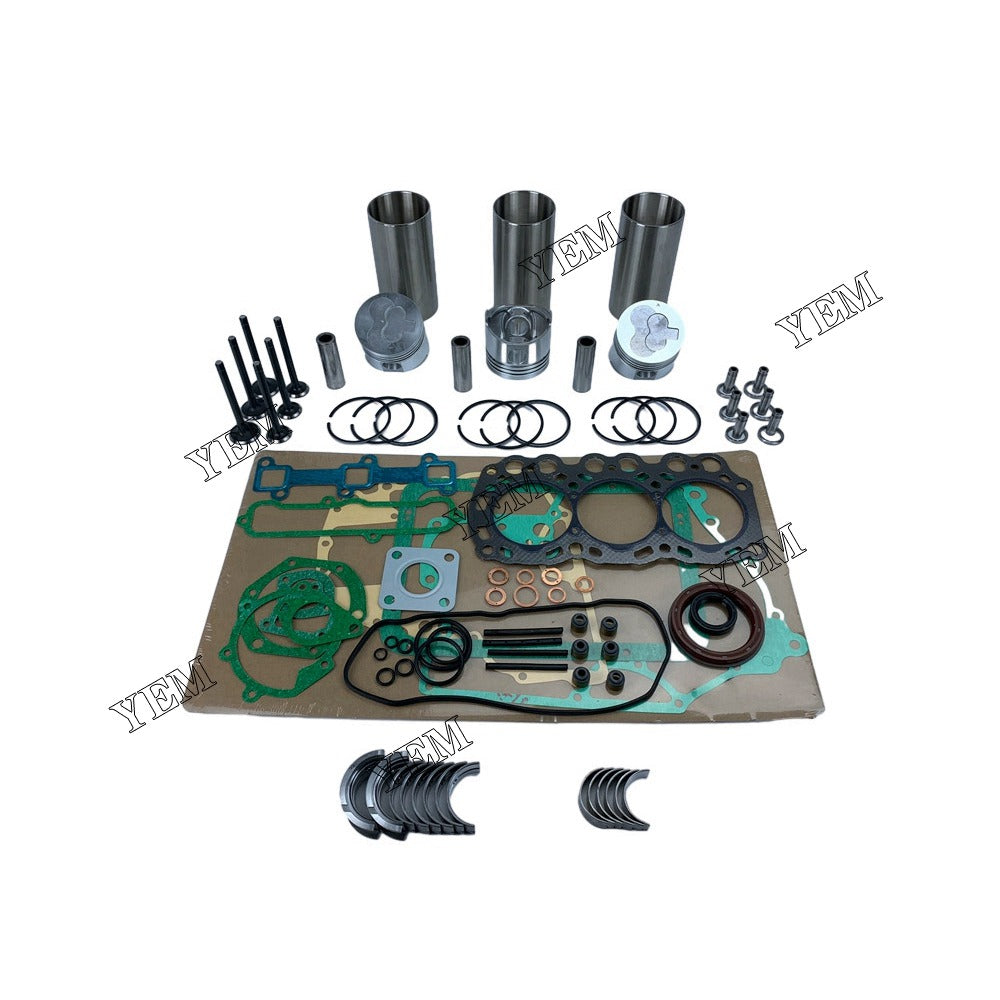 L3E Overhaul Rebuild Kit For Mitsubishi 3 cylinder diesel engine parts For Mitsubishi