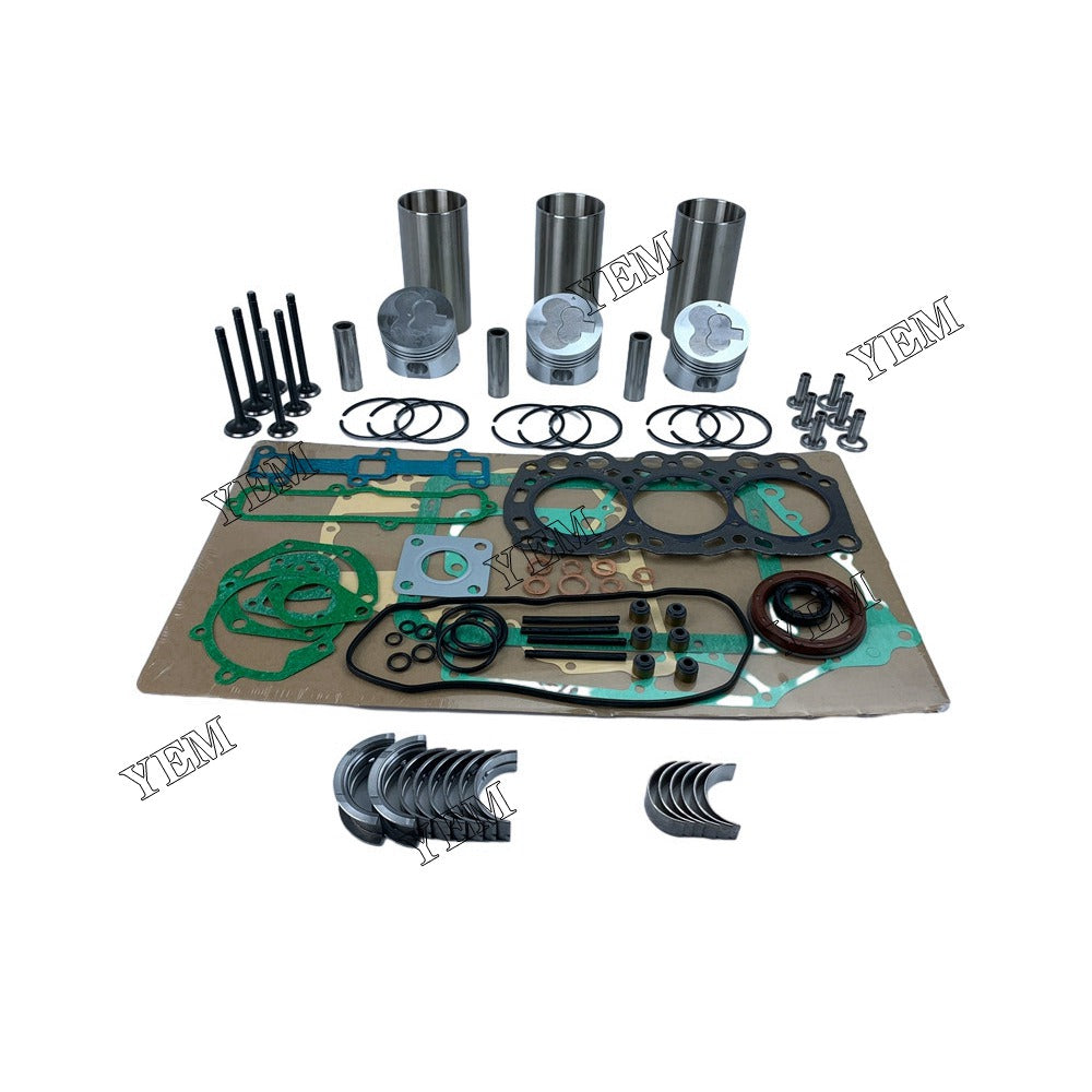 L3E Overhaul Rebuild Kit For Mitsubishi 3 cylinder diesel engine parts For Mitsubishi