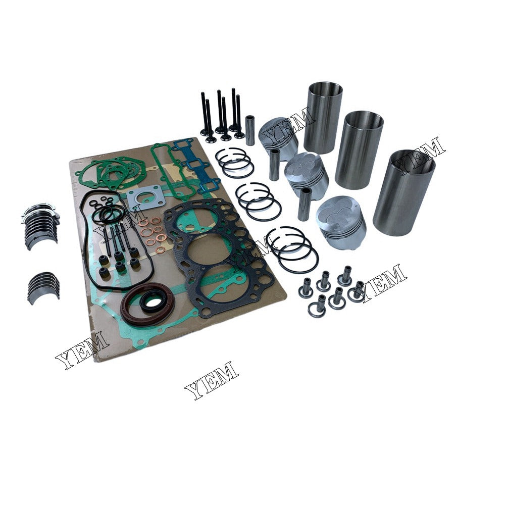 L3E Overhaul Rebuild Kit For Mitsubishi 3 cylinder diesel engine parts For Mitsubishi