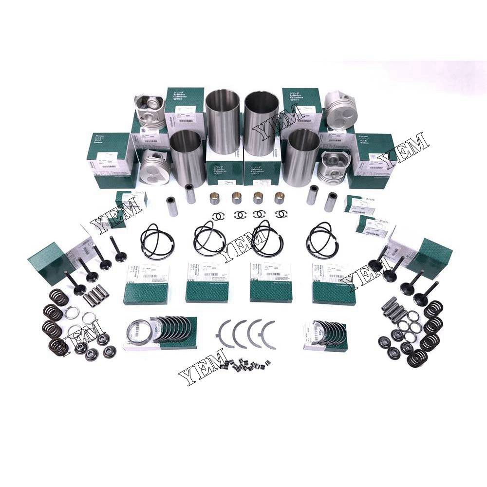 V2203 Overhaul Rebuild Kit With Gasket Bearing Set Valve Train For Kubota 4 cylinder diesel engine parts For Kubota