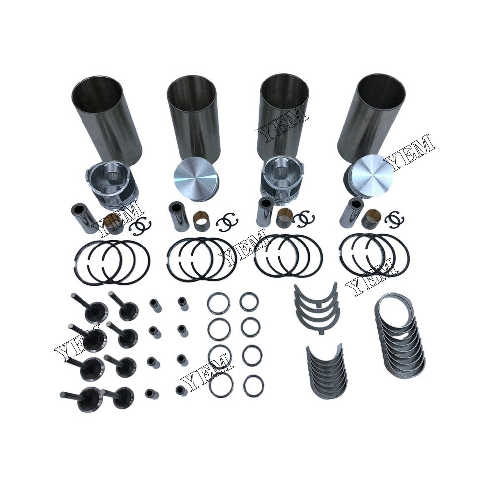 V1100 Overhaul Rebuild Kit With Bearing Set Valve Train For Kubota 4 cylinder diesel engine parts For Kubota