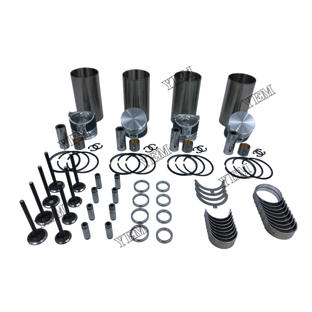 V1100 Overhaul Rebuild Kit With Bearing Set Valve Train For Kubota 4 cylinder diesel engine parts For Kubota