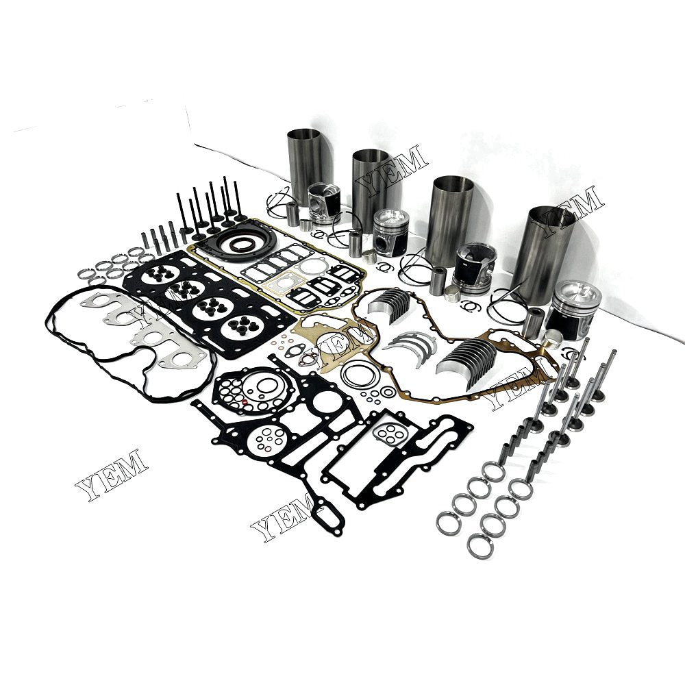 C4.4/CR Overhaul Rebuild Kit With Gasket Set Bearing-Valve Train For Caterpillar 4 cylinder diesel engine parts For Caterpillar