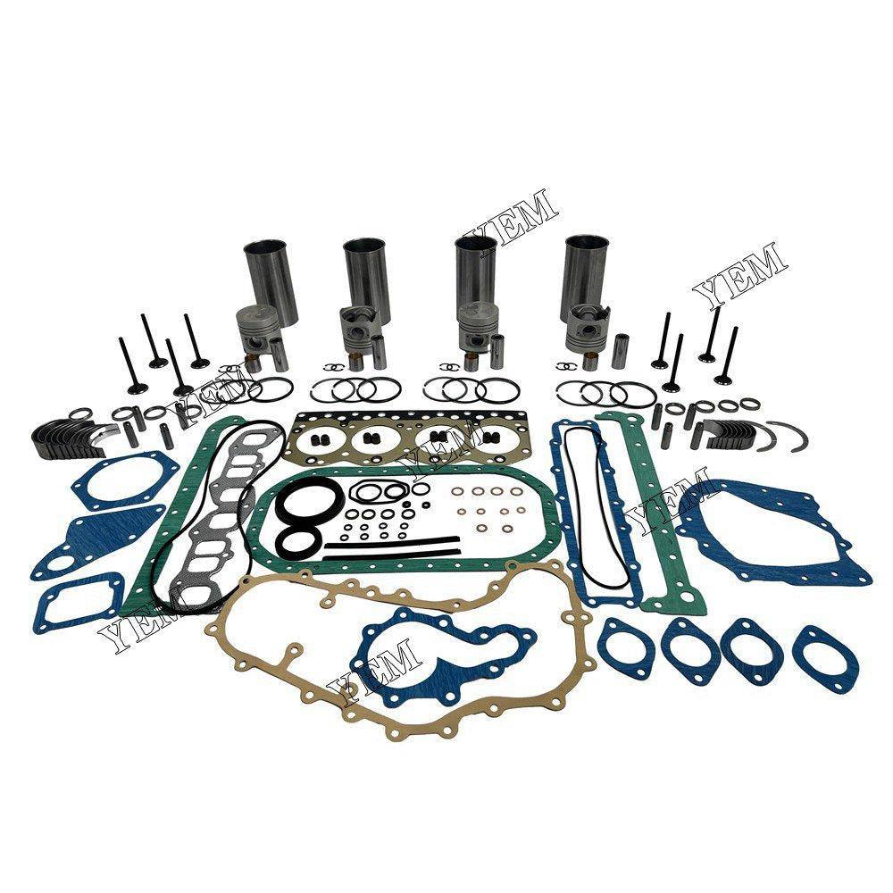 C240 Overhaul Rebuild Kit With Gasket Set Bearing-Valve Train For isuzu 4 cylinder diesel engine parts For isuzu