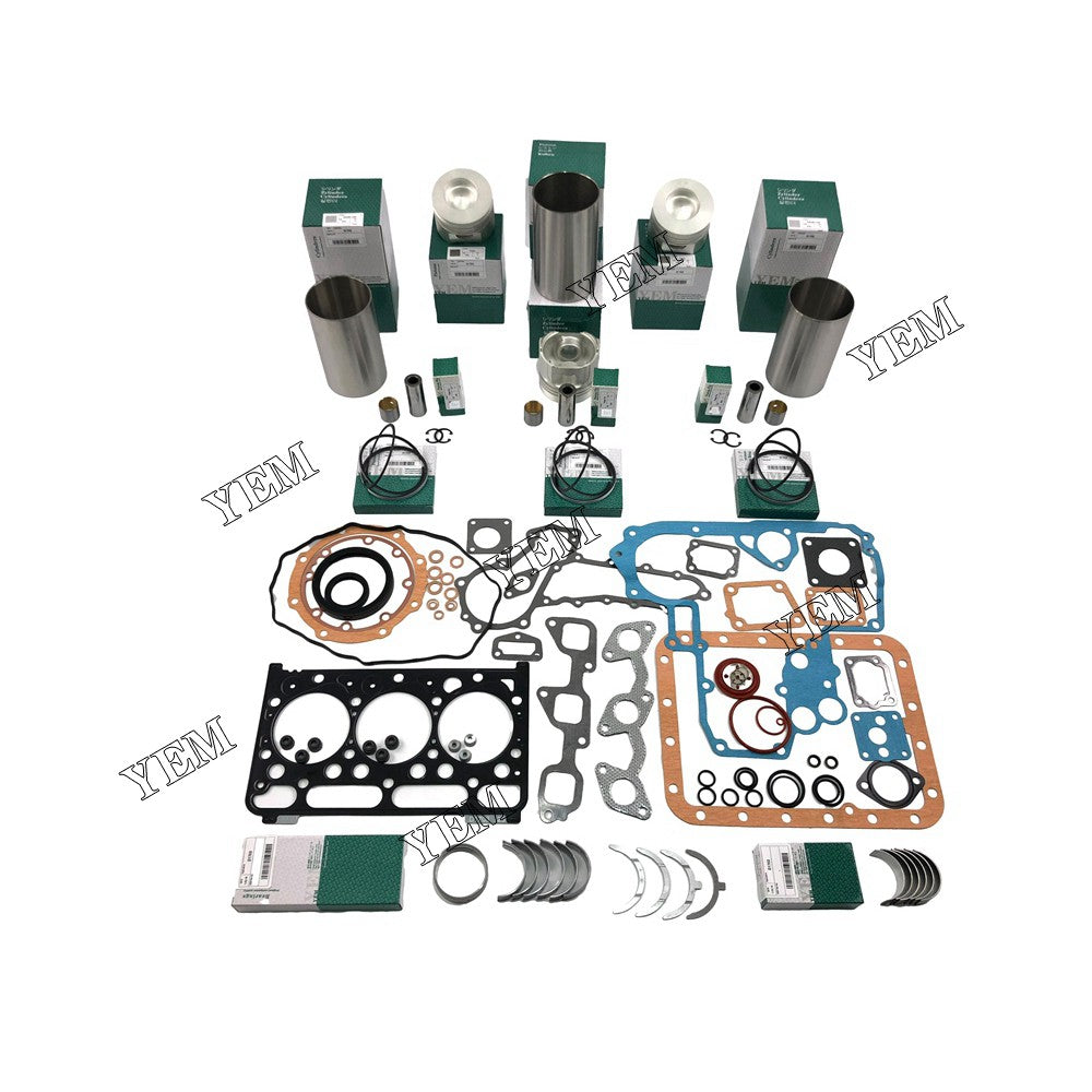 D1703 Overhaul Rebuild Kit For Kubota 3 cylinder diesel engine parts