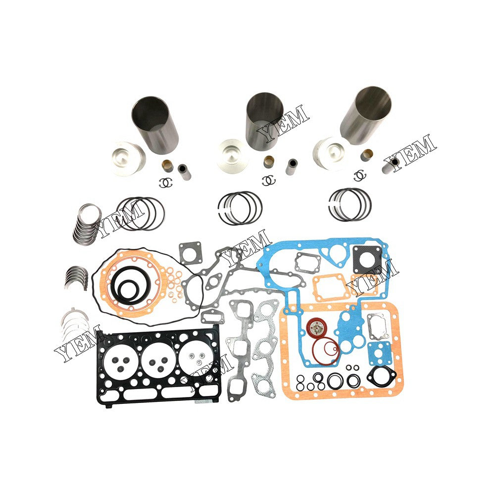 D1703 Overhaul Rebuild Kit For Kubota 3 cylinder diesel engine parts For Kubota