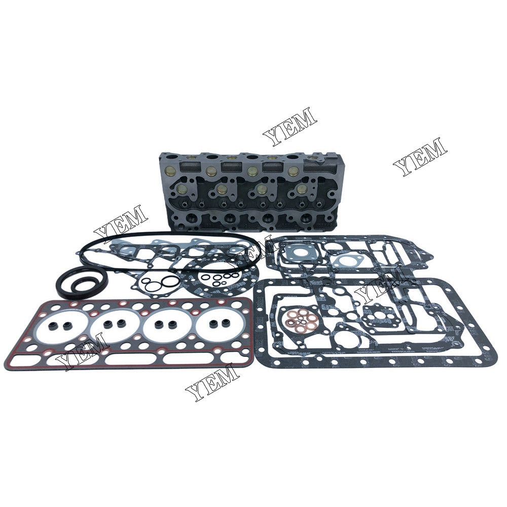 durable Cylinder Head Assembly With Full Gasket Kit For Kubota V1902 Engine Parts For Kubota