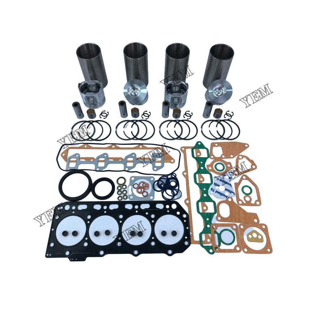 4D84-3 Overhaul Kit With Gasket Set For Yanmar 4 cylinder diesel engine parts For Yanmar