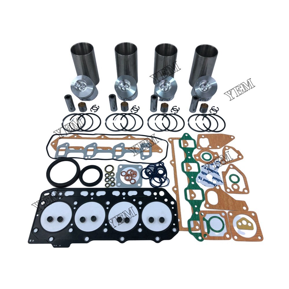 4D84-3 Overhaul Kit With Gasket Set For Yanmar 4 cylinder diesel engine parts For Yanmar