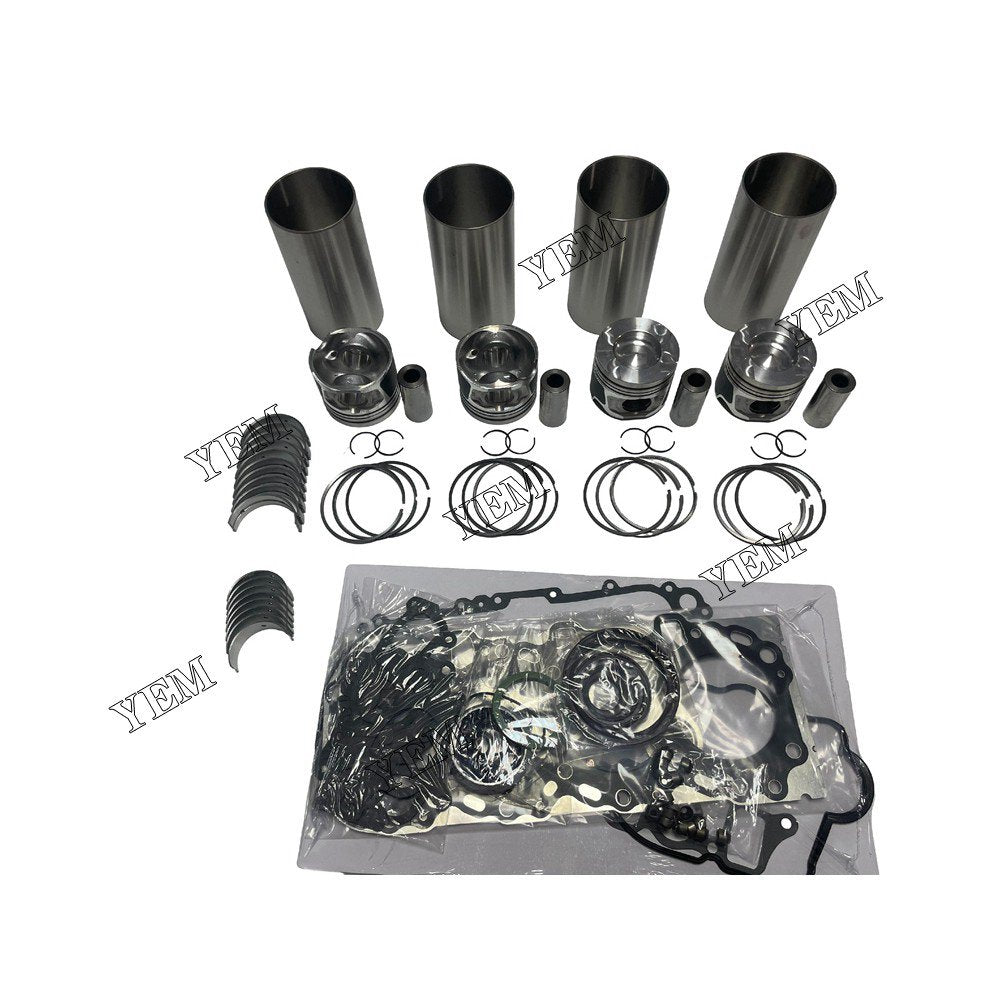 1KD Overhaul Rebuild Kit With Gasket Set Bearings For Toyota 4 cylinder diesel engine parts