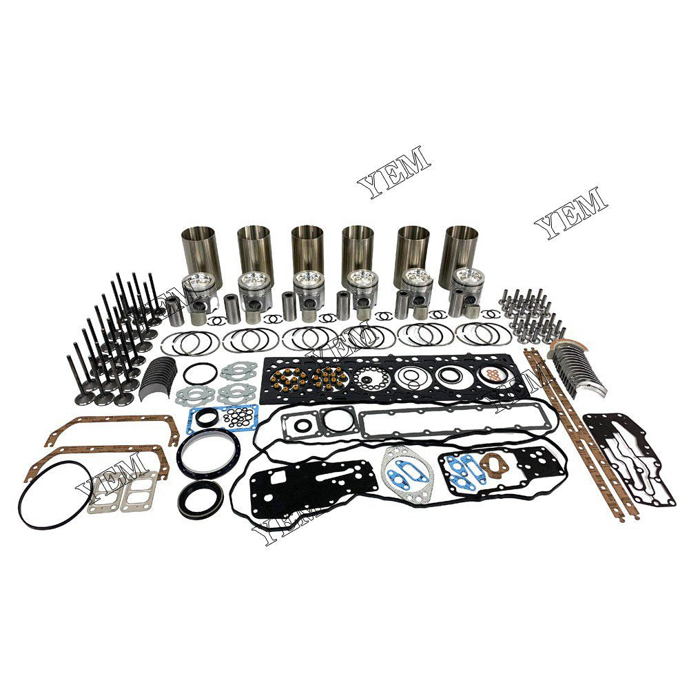 6D107 Overhaul Rebuild Kit With Gasket Set Bearing-Valve Train For Komatsu 6 cylinder diesel engine parts For Komatsu