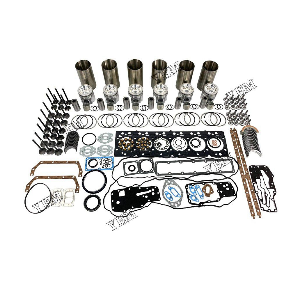 6D107 Overhaul Rebuild Kit With Gasket Set Bearing-Valve Train For Komatsu 6 cylinder diesel engine parts For Komatsu