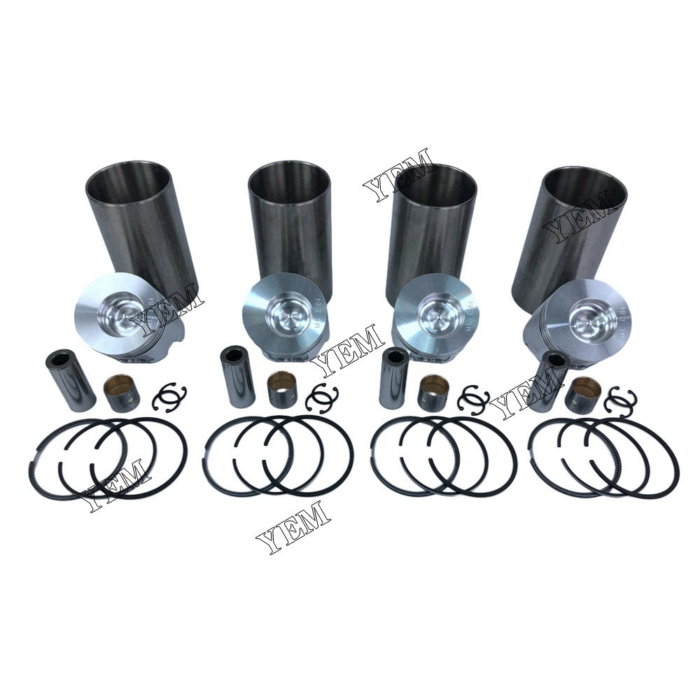 4D84-3 Cylinder Liner Kit For Yanmar 4 cylinder diesel engine parts