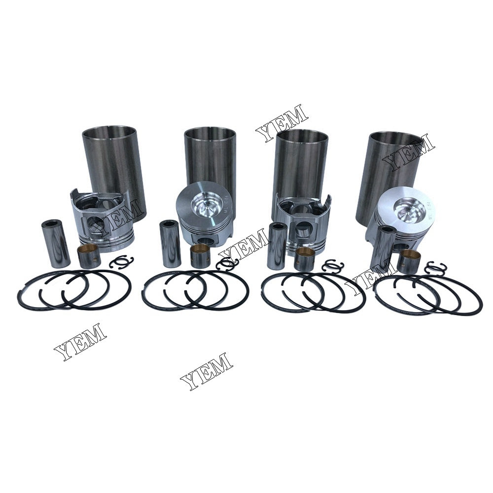 4D84-3 Cylinder Liner Kit For Yanmar 4 cylinder diesel engine parts For Yanmar