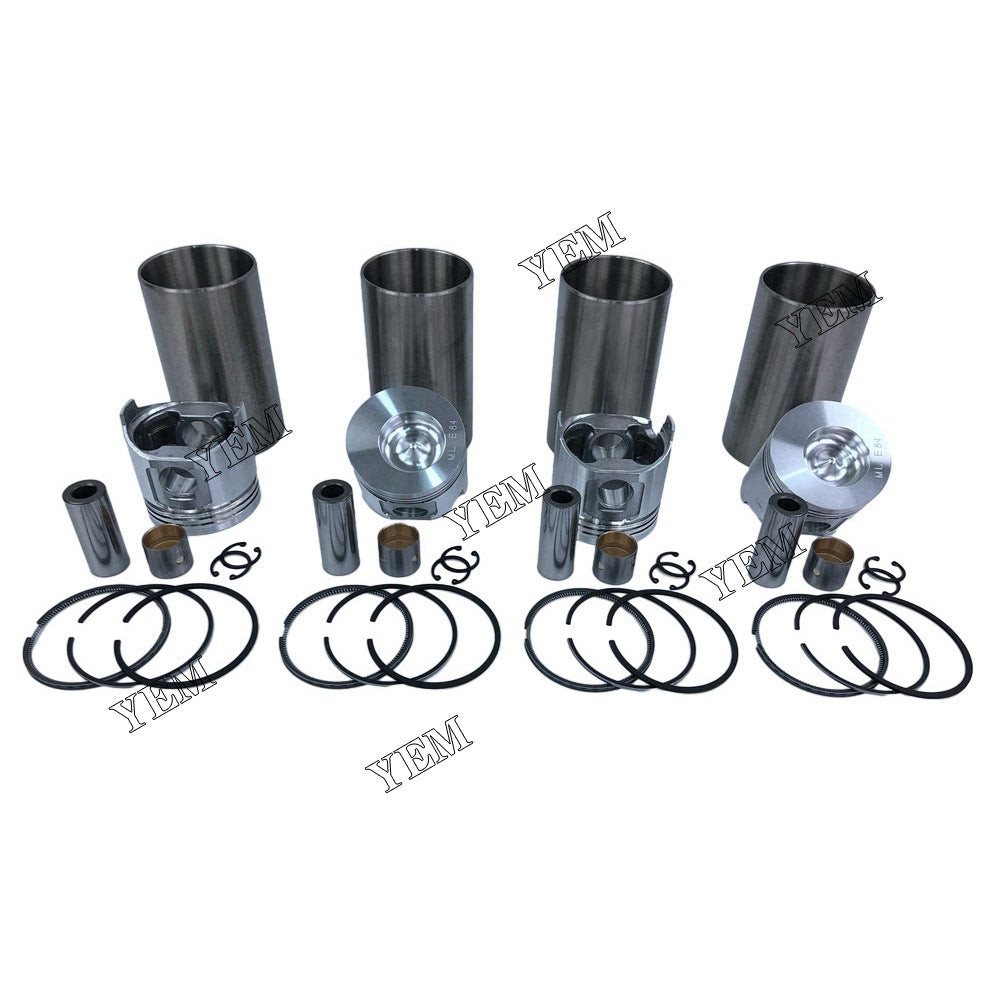 4D84-3 Cylinder Liner Kit For Yanmar 4 cylinder diesel engine parts For Yanmar