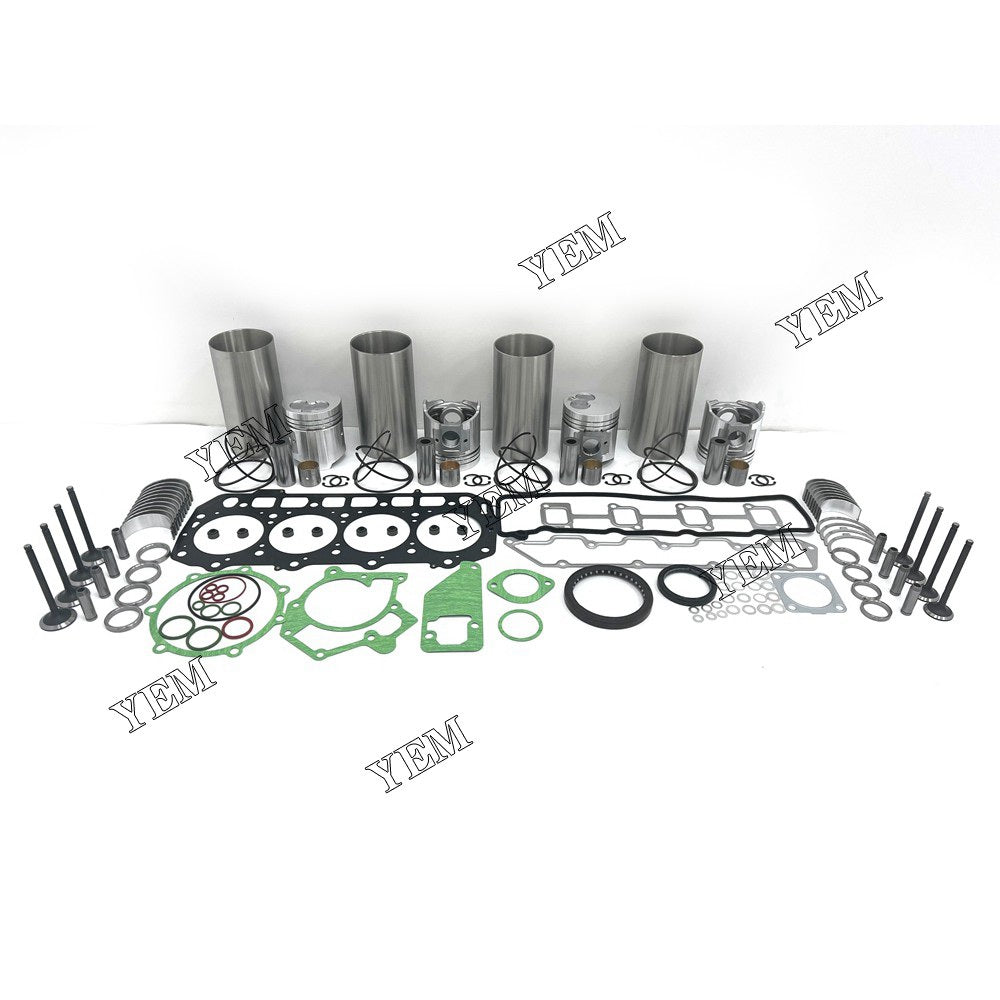 4TNE82 Overhaul Rebuild Kit With Gasket Set Bearing-Valve Train For Yanmar 4 cylinder diesel engine parts