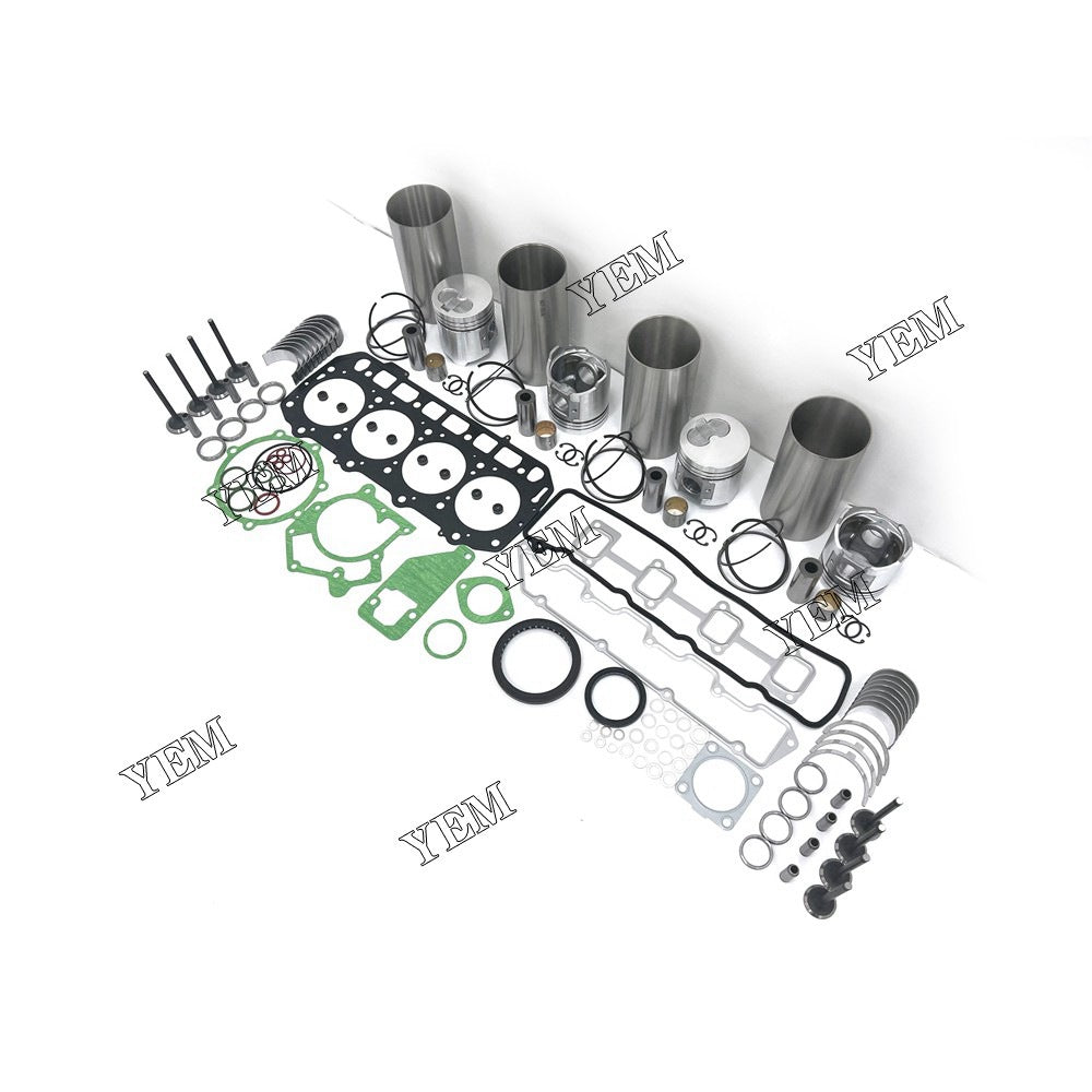 4TNE82 Overhaul Rebuild Kit With Gasket Set Bearing-Valve Train For Yanmar 4 cylinder diesel engine parts For Yanmar