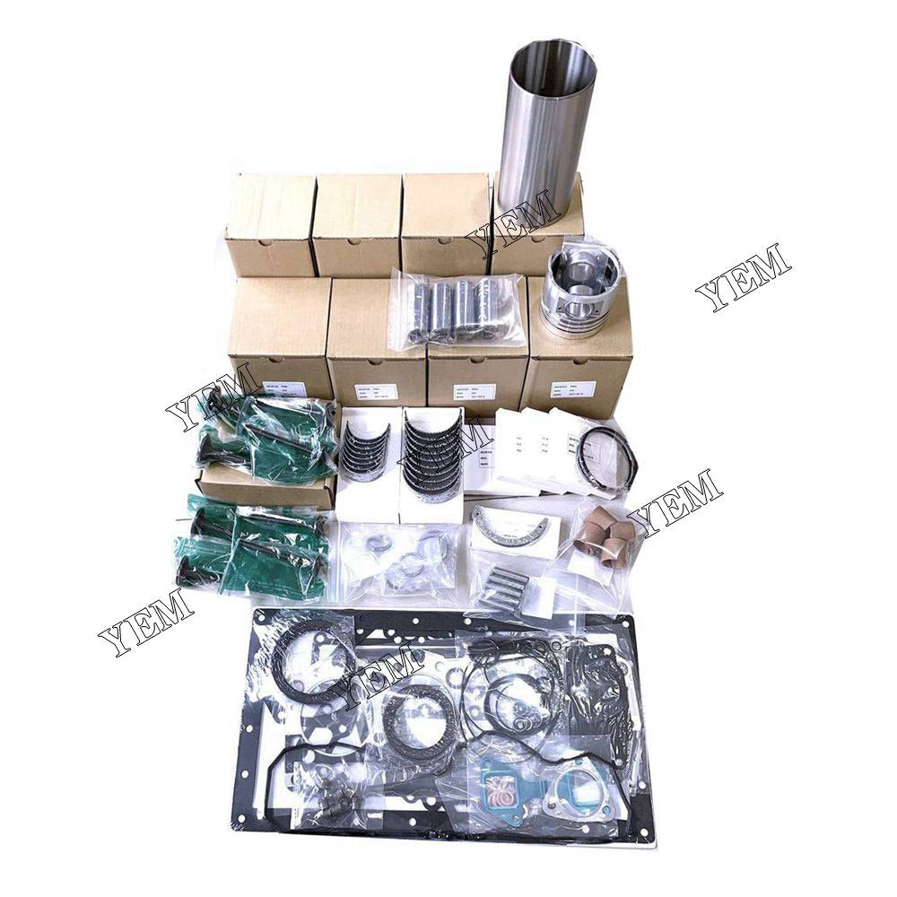 804D Engine Overhaul Rebuild Kit With Gasket Bearing Valve Set For Perkins 4 cylinder diesel engine parts