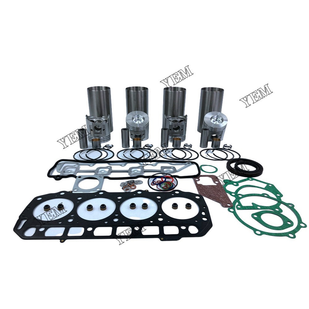 4TNE94 Overhaul Kit With Gasket Set For Yanmar 4 cylinder diesel engine parts For Yanmar