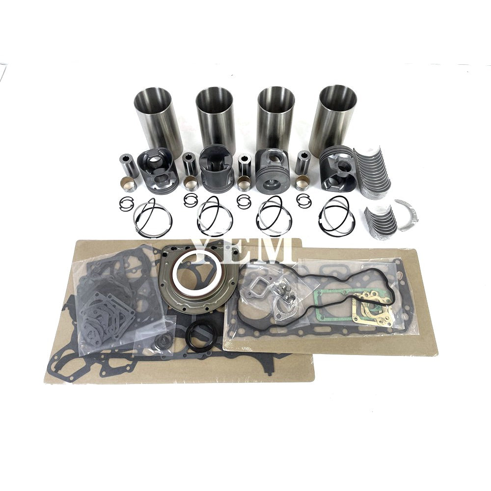 1004-40T Overhaul Rebuild Kit With Gasket Set Bearing For Perkins 4 cylinder diesel engine parts