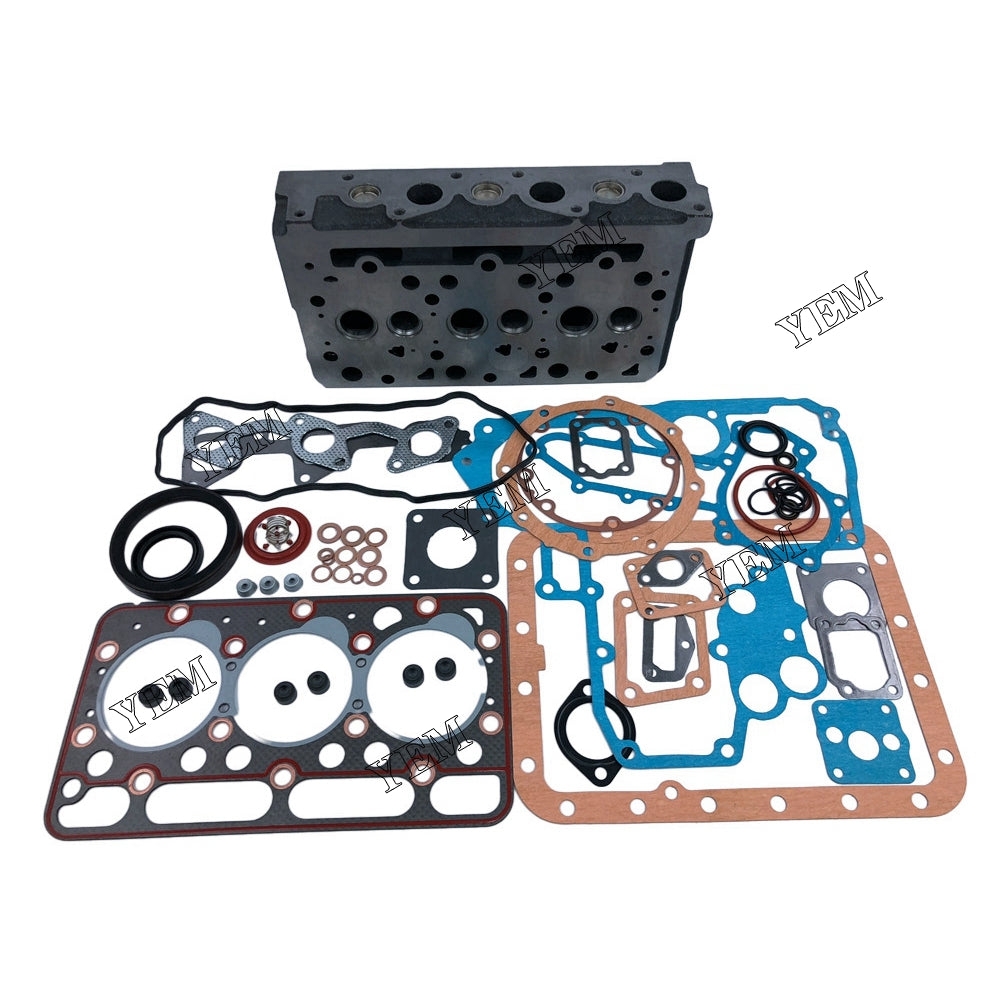 durable Cylinder Head With Full Gasket Kit For Kubota D1503 Engine Parts For Kubota