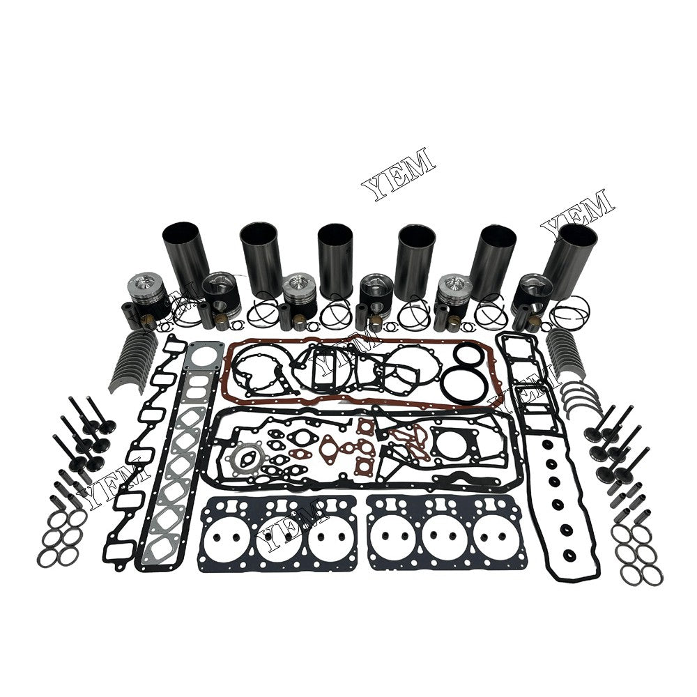 DE12 Overhaul Rebuild Kit For Doosan Daewoo 6 cylinder diesel engine parts