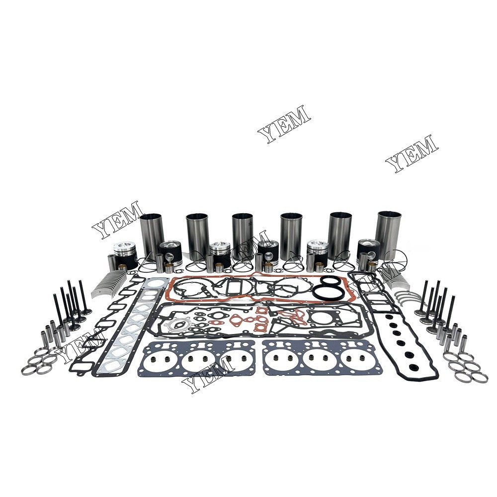 DE12 Overhaul Rebuild Kit For Doosan Daewoo 6 cylinder diesel engine parts For Doosan Daewoo