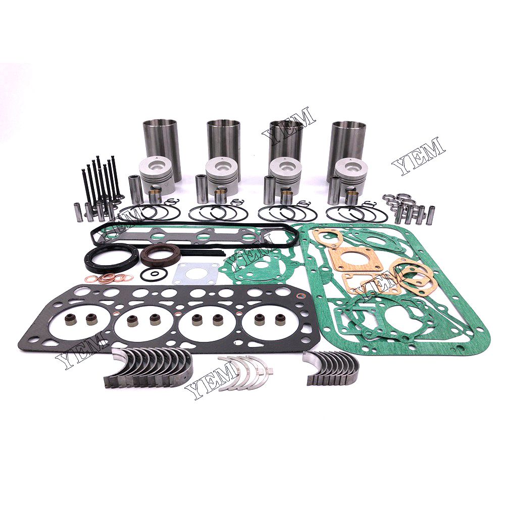 K4F Overhaul Rebuild Kit With Gasket Set Bearing-Valve Train For Mitsubishi 4 cylinder diesel engine parts