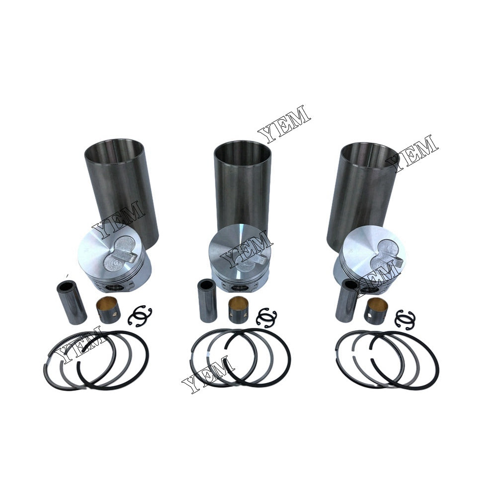 3TNE74 Cylinder Liner Kit For Yanmar 3 cylinder diesel engine parts