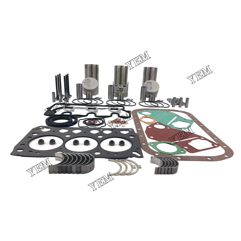 3LB1 Overhaul Rebuild Kit With Gasket Set Bearing-Valve Train For isuzu 3 cylinder diesel engine parts For isuzu