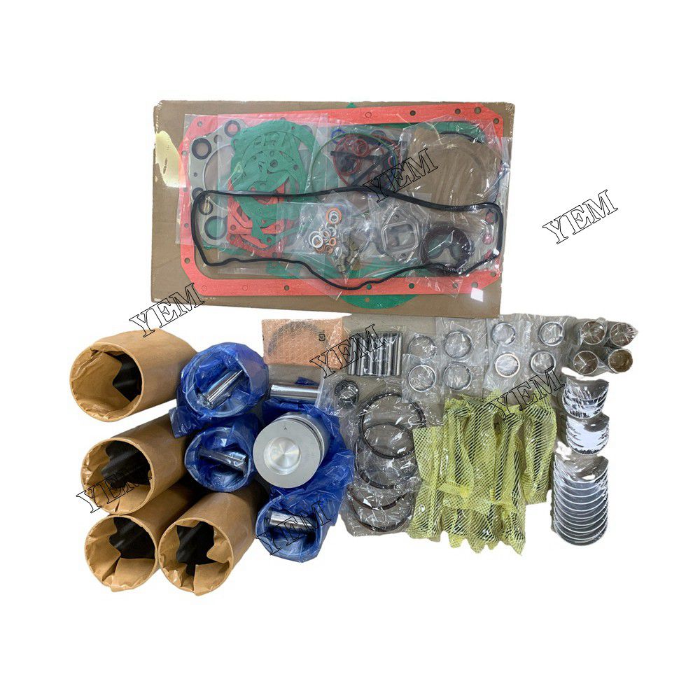 4D32 Overhaul Rebuild Kit With Gasket Set Bearing-Valve Train For Mitsubishi 4 cylinder diesel engine parts