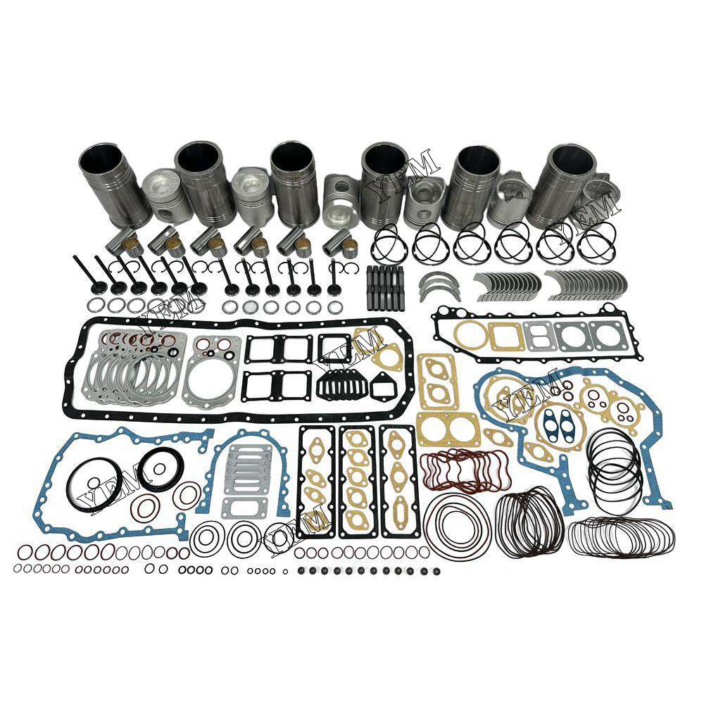 6D22 Overhaul Rebuild Kit With Gasket Set Bearing-Valve Train ME052447 For Mitsubishi 6 cylinder diesel engine parts