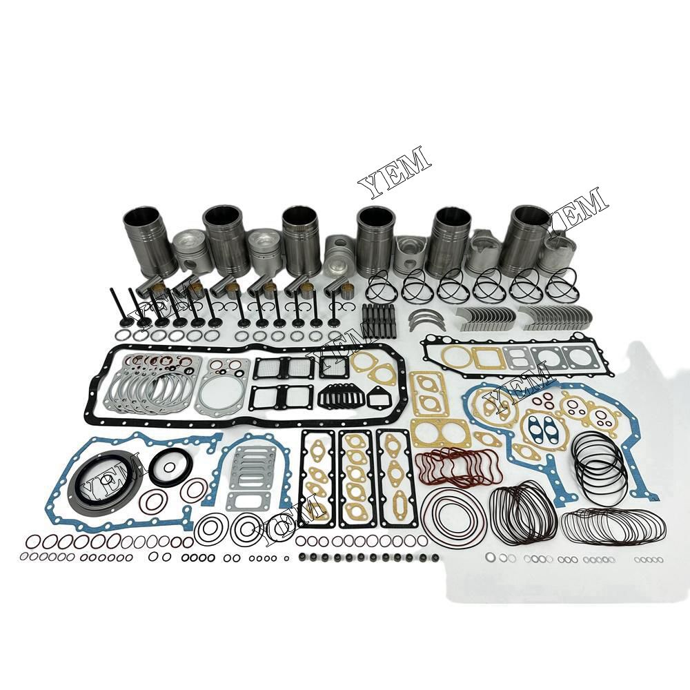 6D22 Overhaul Rebuild Kit With Gasket Set Bearing-Valve Train ME052447 For Mitsubishi 6 cylinder diesel engine parts For Mitsubishi